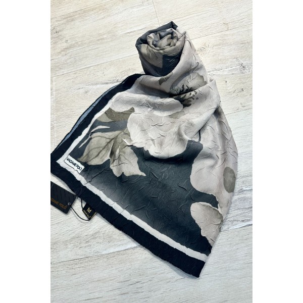 Desenli Bambu Şal 027A